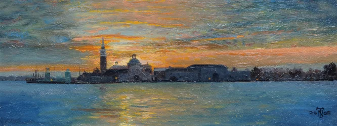 San Giorgio, Lagune von Venedig, 2008